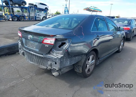 2012 Toyota Camry Se из США, поврежденный, VIN 4T1BF1FK0CU196505